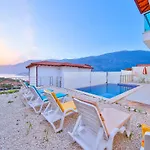 Blue Sea View Peninsula Villa Kas